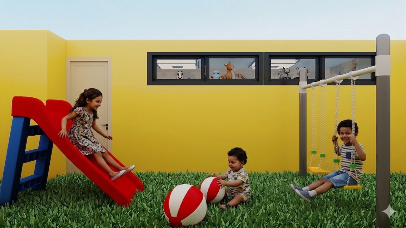 area jardin niños